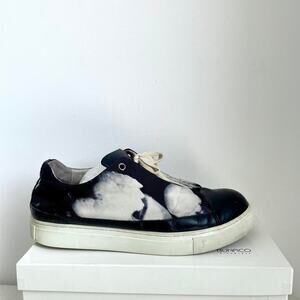 Issey miyake black white sneakers size 3